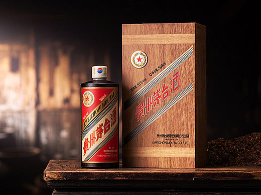 贵州茅台70周年纪念酒拍摄