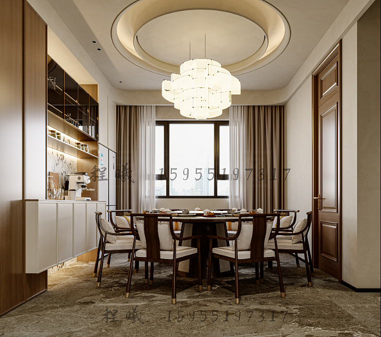 新中式家装空间设计