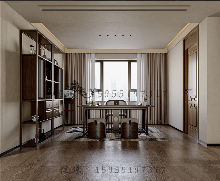 新中式家装空间设计