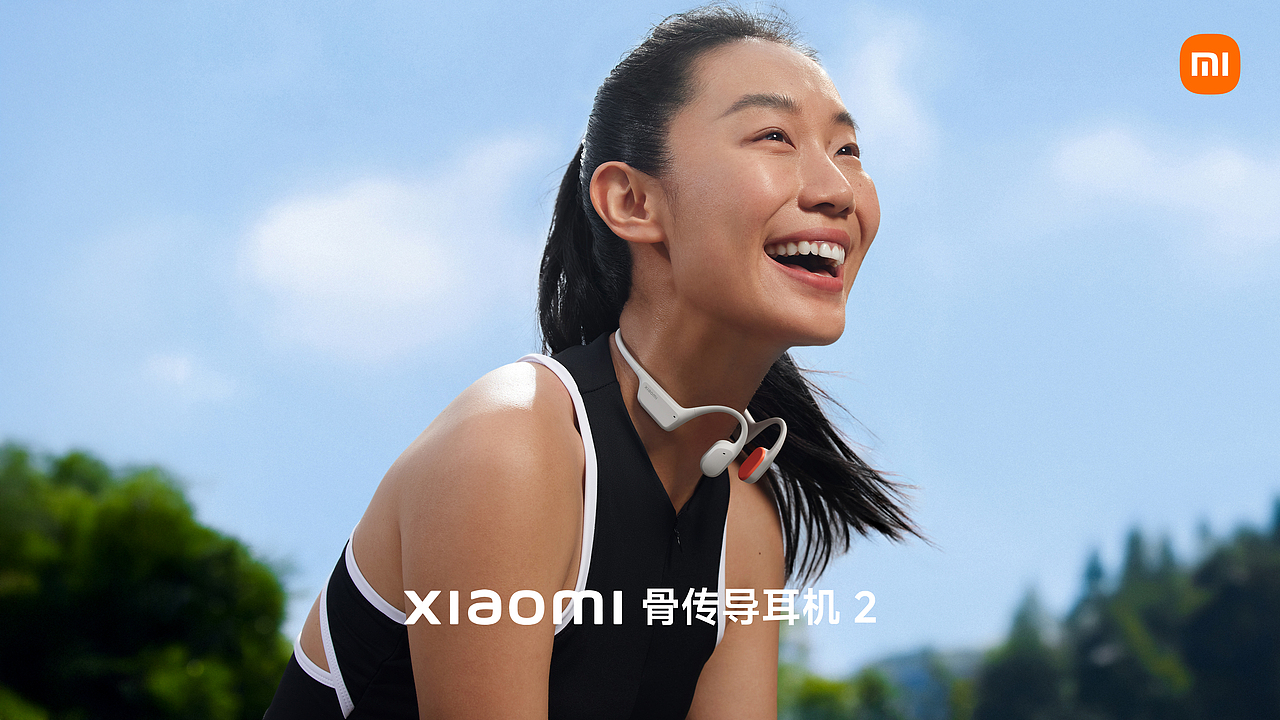 产品摄影|XIAOMI 骨传导耳机 2 场景图系列