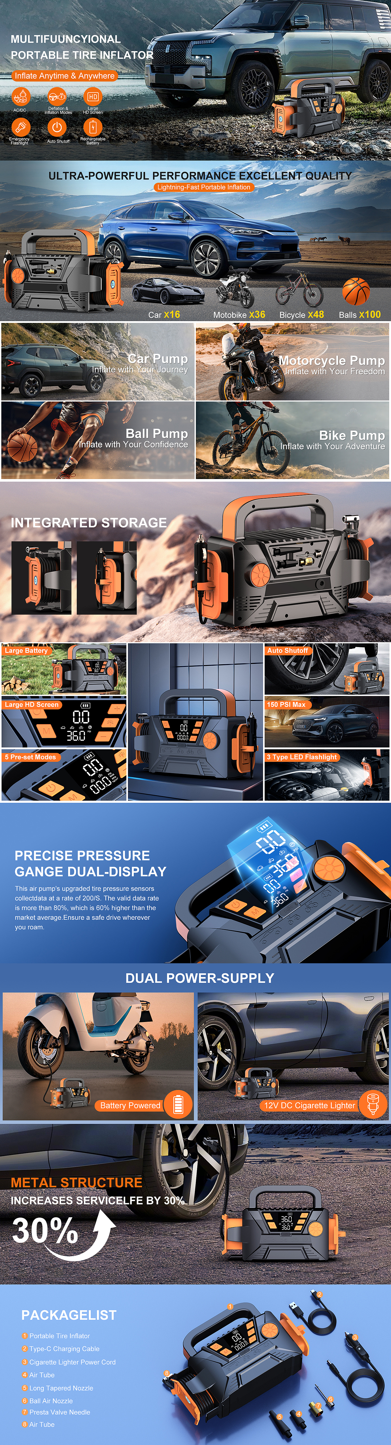 亚马逊A+(充气泵)