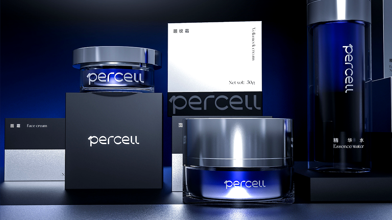 Percell普赛迩 细胞美学 - 美妆品牌全案设计(图ZMzk0ODYxMzY4) - 品牌 - 站酷设计师山城肖磊原创素材 - 站酷ZCOOL