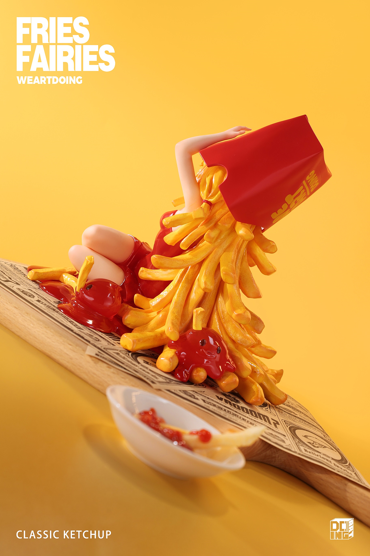 薯条少女·咔哧咔哧~酥脆的薯条魔法即将来临!（图ZMzk0ODY2NDg4） - 玩具 - 站酷设计师WeArtDoing原创素材 - 站酷ZCOOL