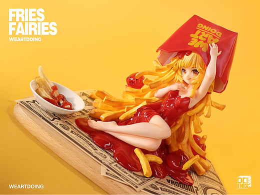 薯条少女·咔哧咔哧~酥脆的薯条魔法即将来临!