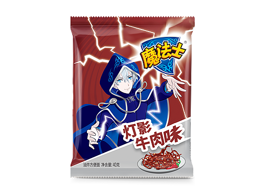 干脆面薄膜，纸箱设计及效果图