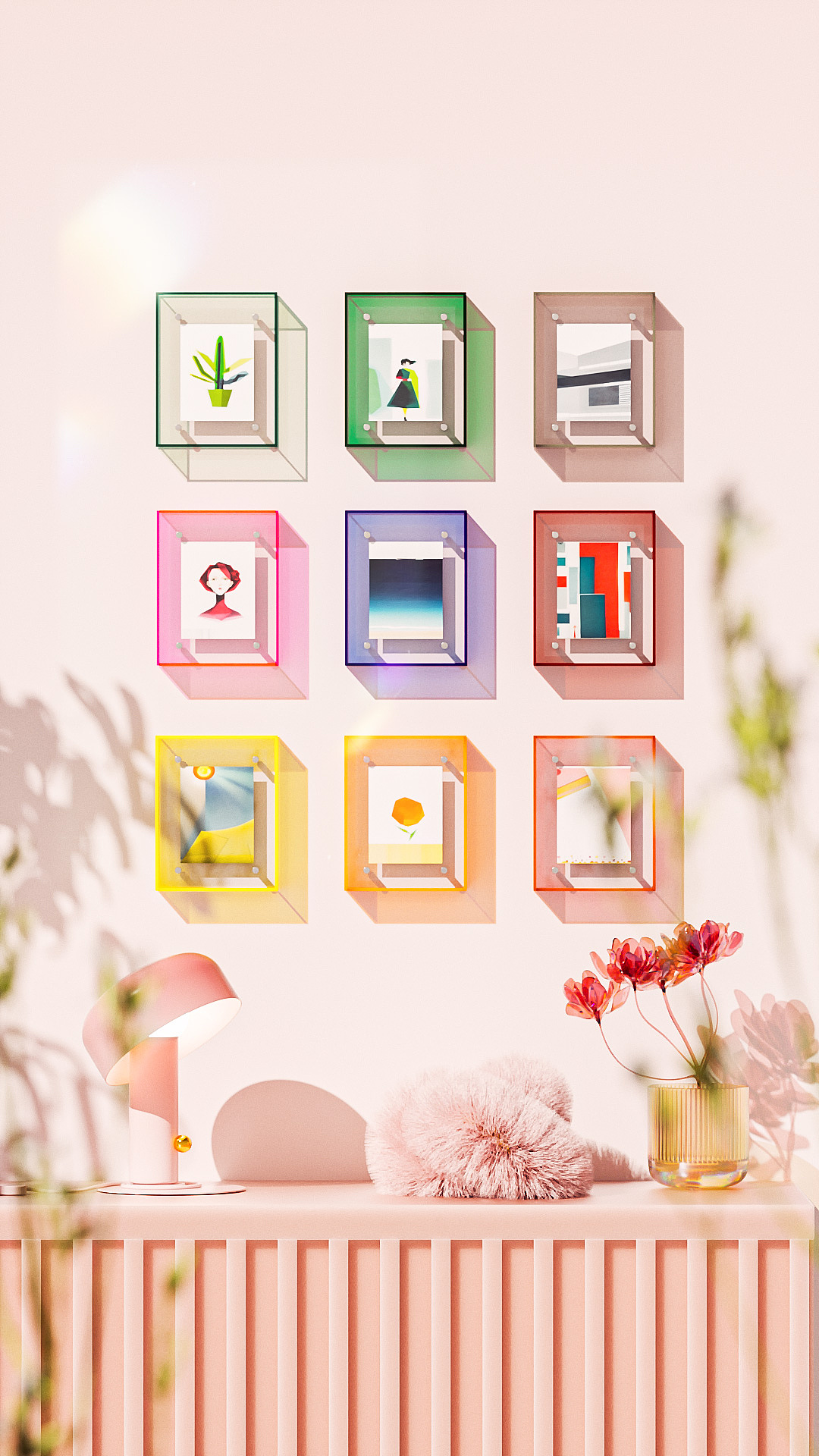 相框氛围家居(亚克力系列)×无双画仓旗舰店