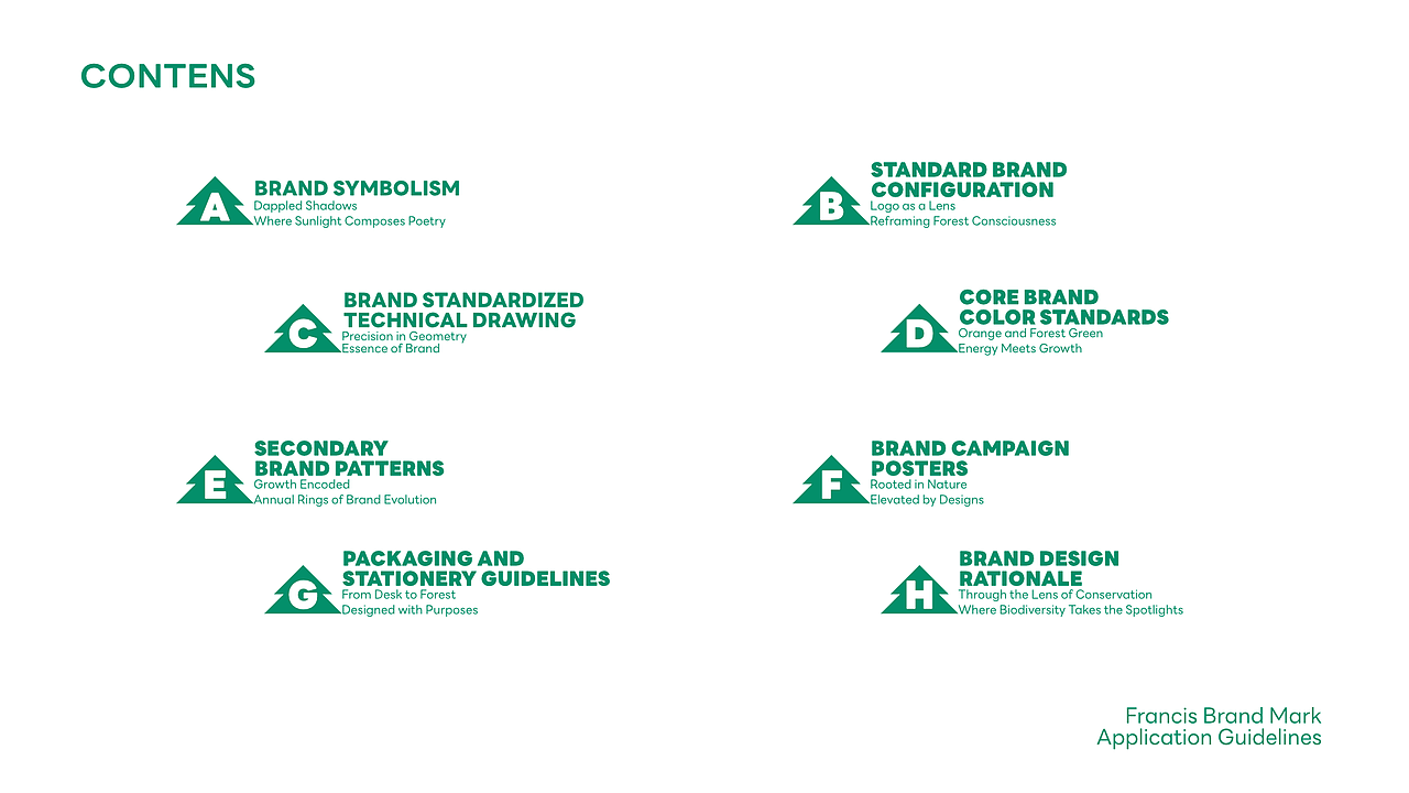 标志FRANCIS—自然遇见成长