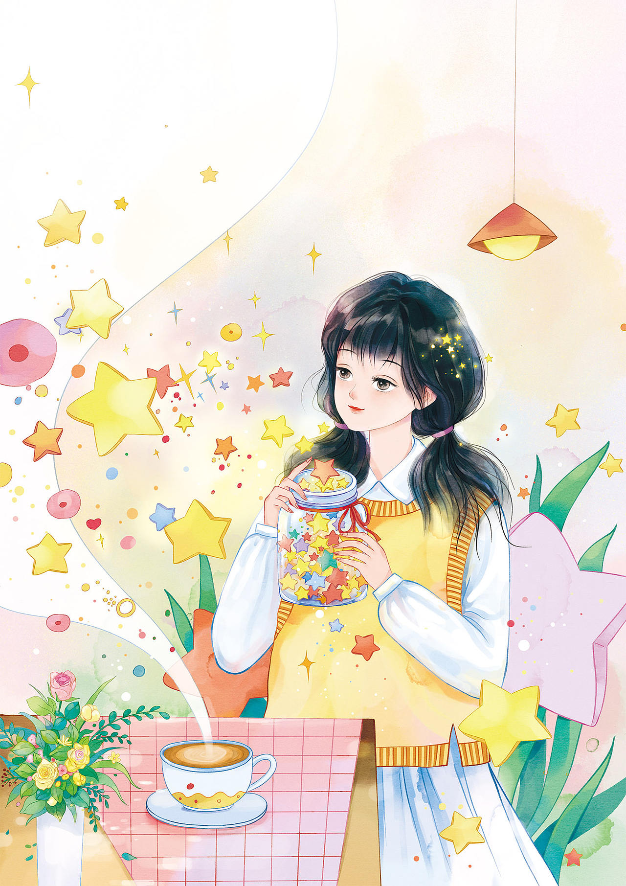 中小学生文学插画封面ing（图ZMzk0ODkyMDQ0） - 儿童插画 - 站酷设计师默墨染原创素材 - 站酷ZCOOL