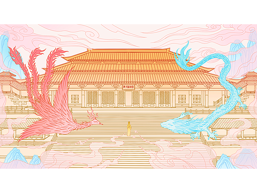 “龙翔凤翥·山河同辉”———四海归一