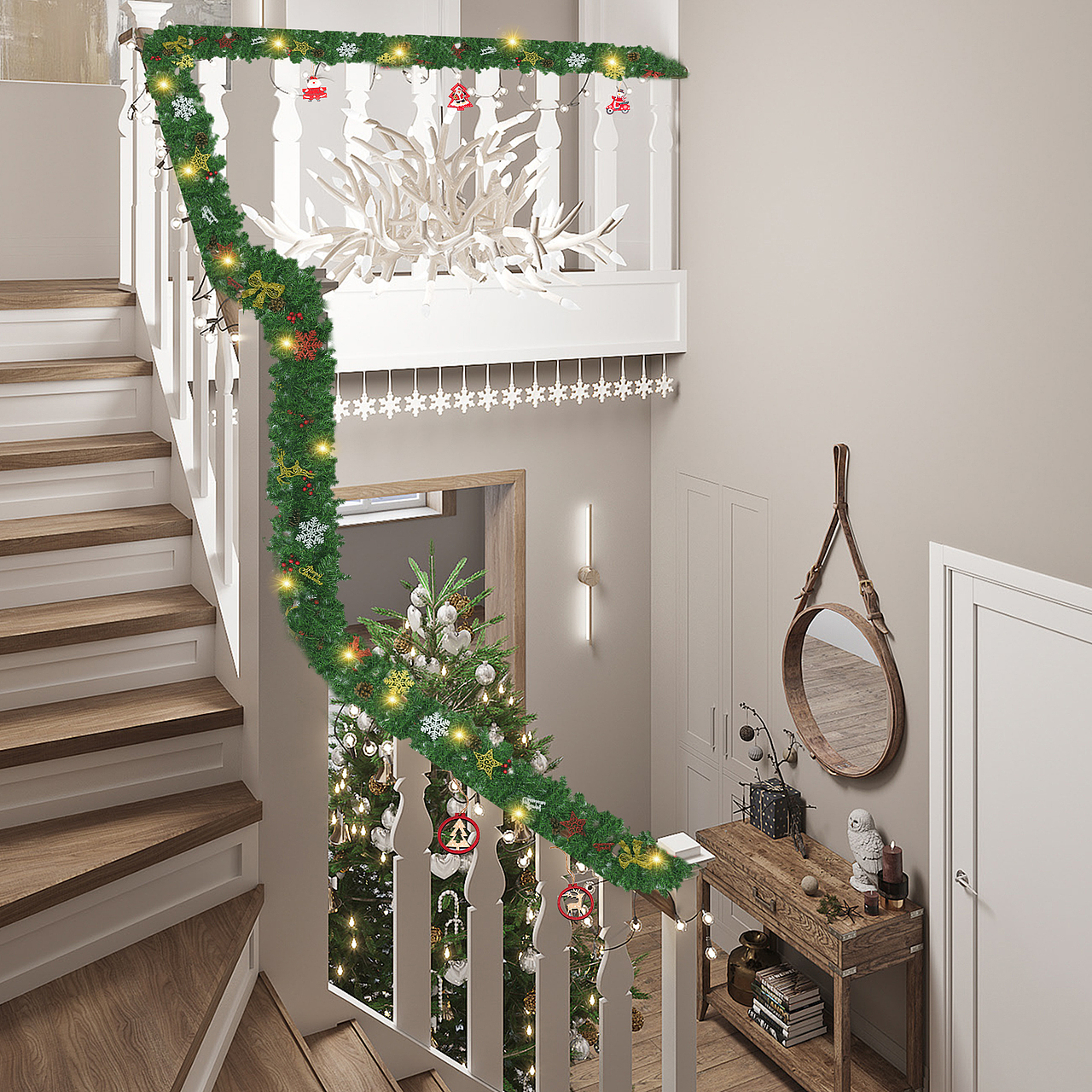 亚马逊-圣诞藤条