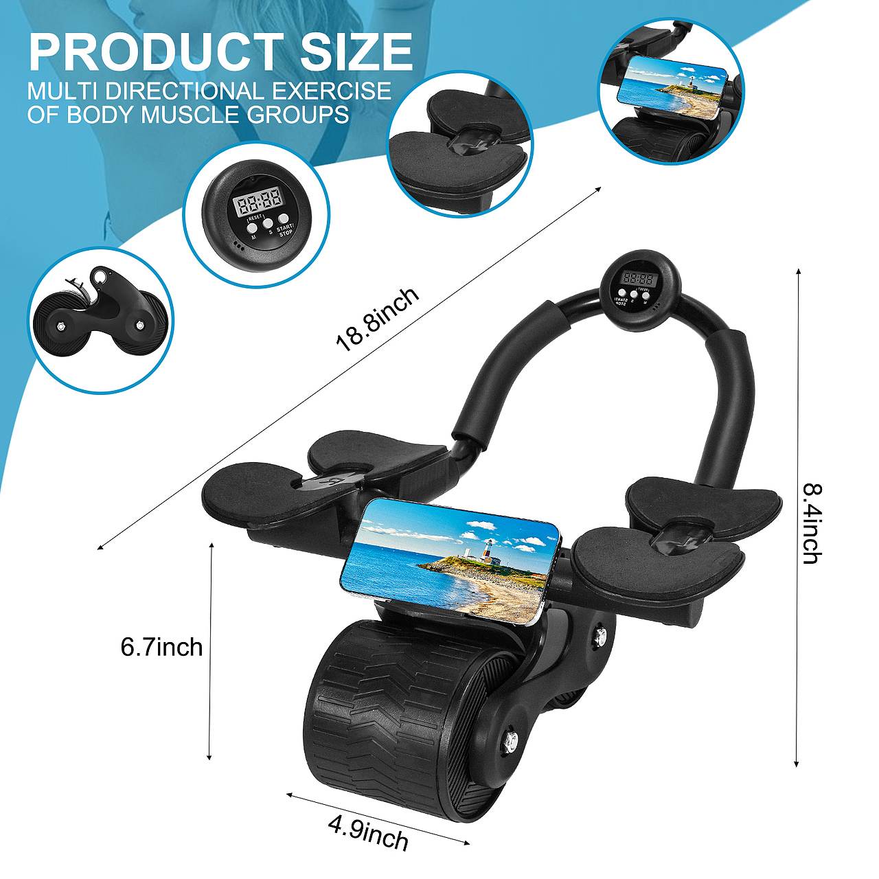 亞馬遜-健腹輪（圖ZMzk0ODk1Njc2） - 電商 - 站酷設計師愛吃瓜的豆兒原創(chuàng)素材 - 站酷ZCOOL