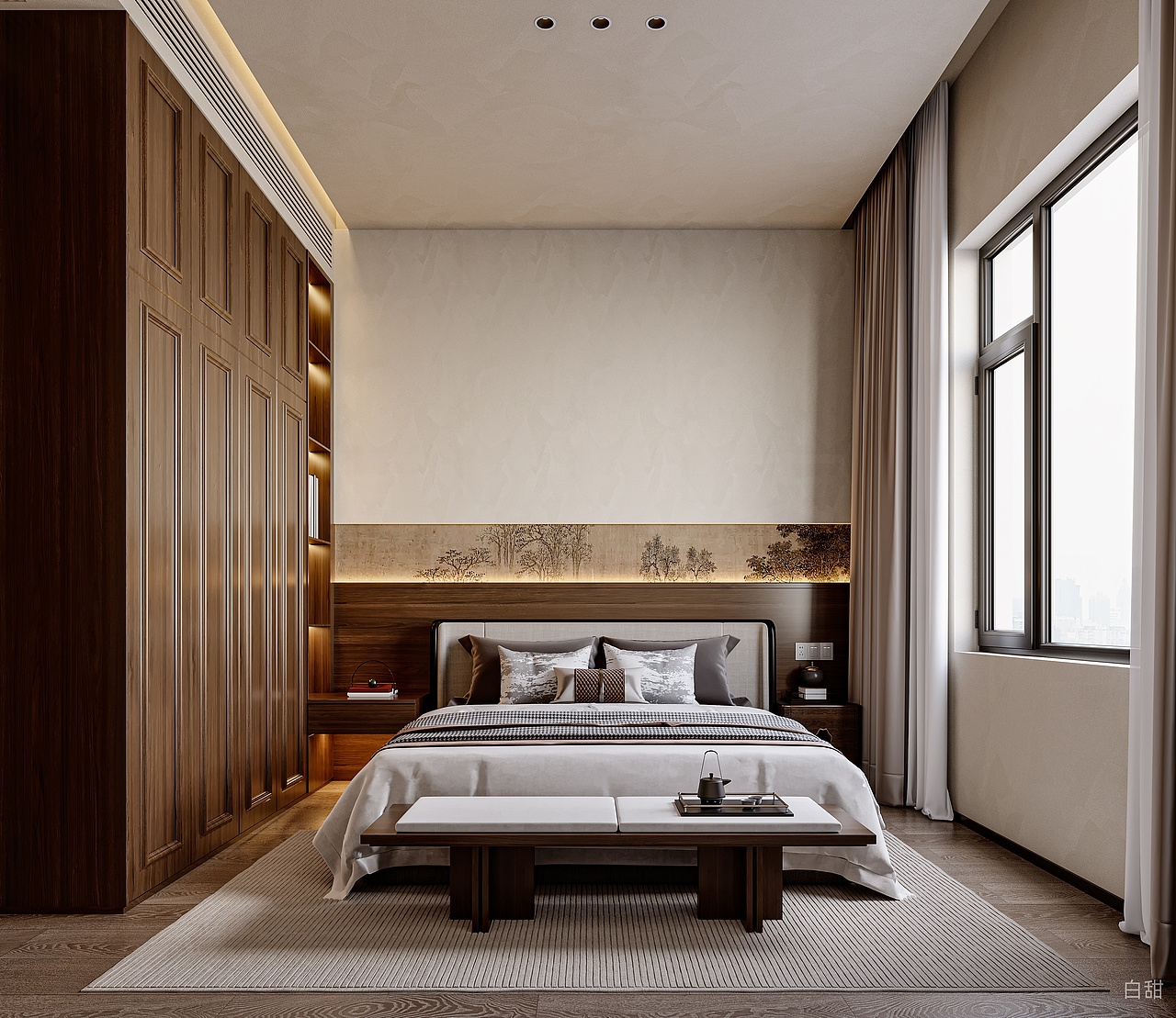 现代中式设计，东方雅韵，时光静流~