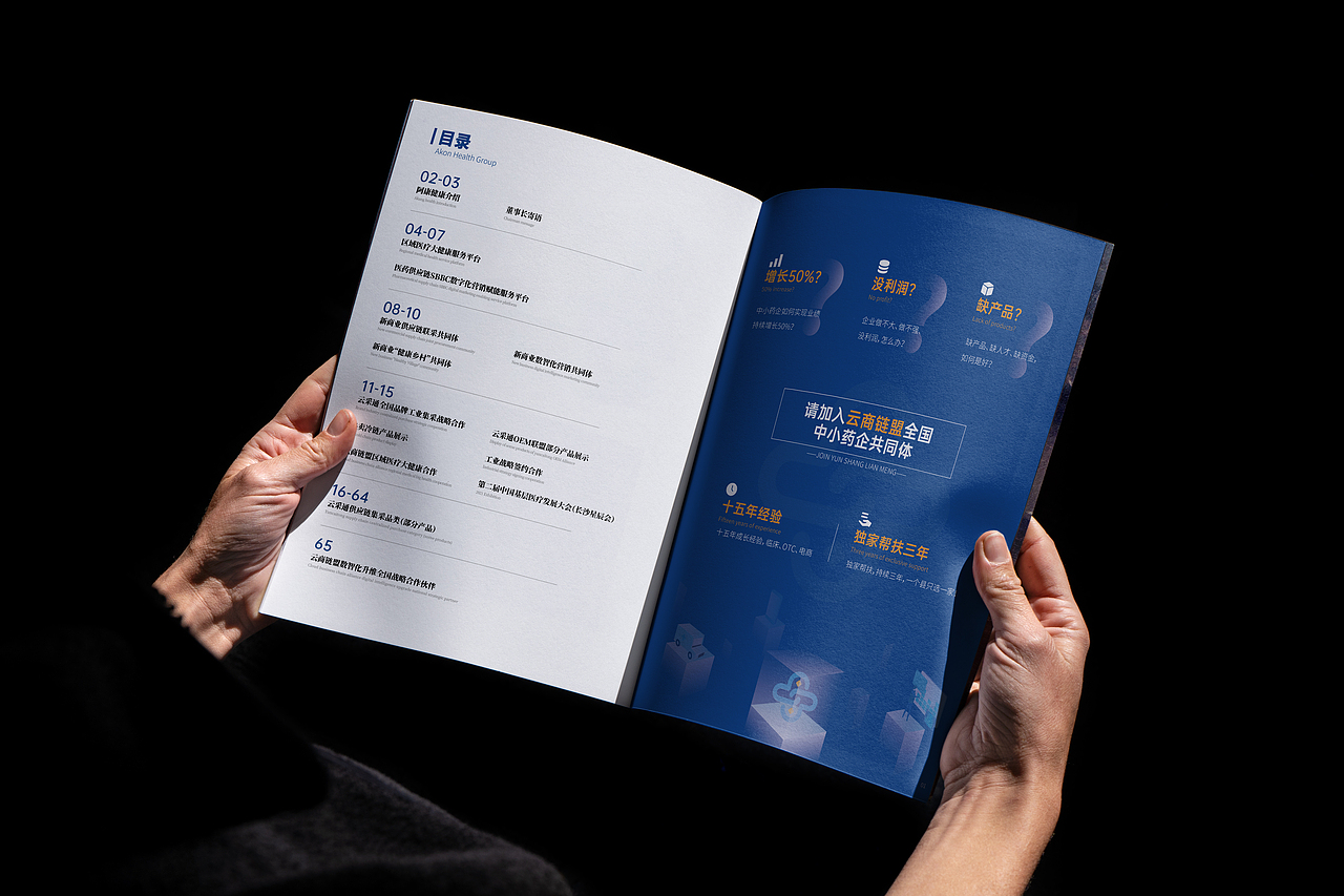 画册、折页设计