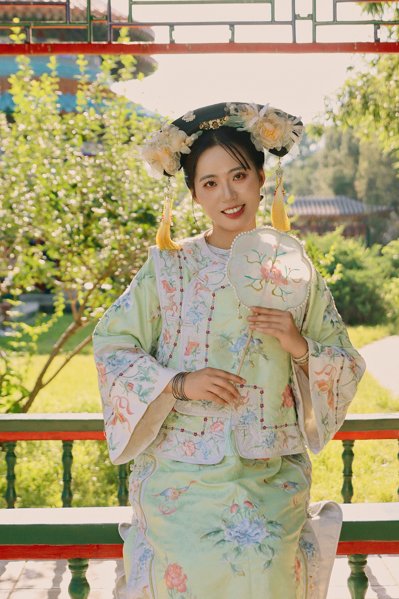 天坛公园格格日记