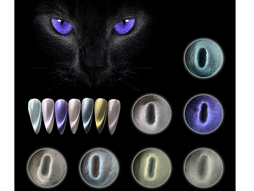 土色系星球猫眼粉
