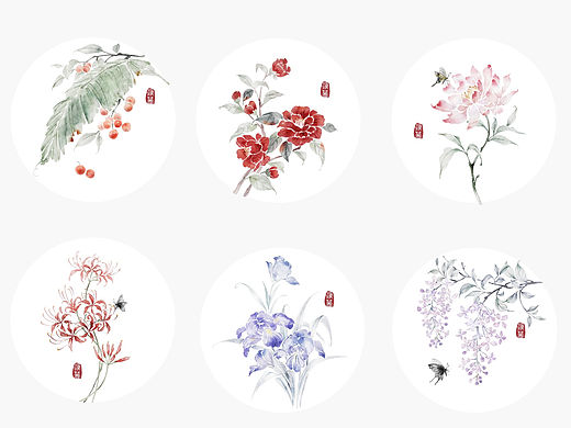 古风小花合集｜一花一世界