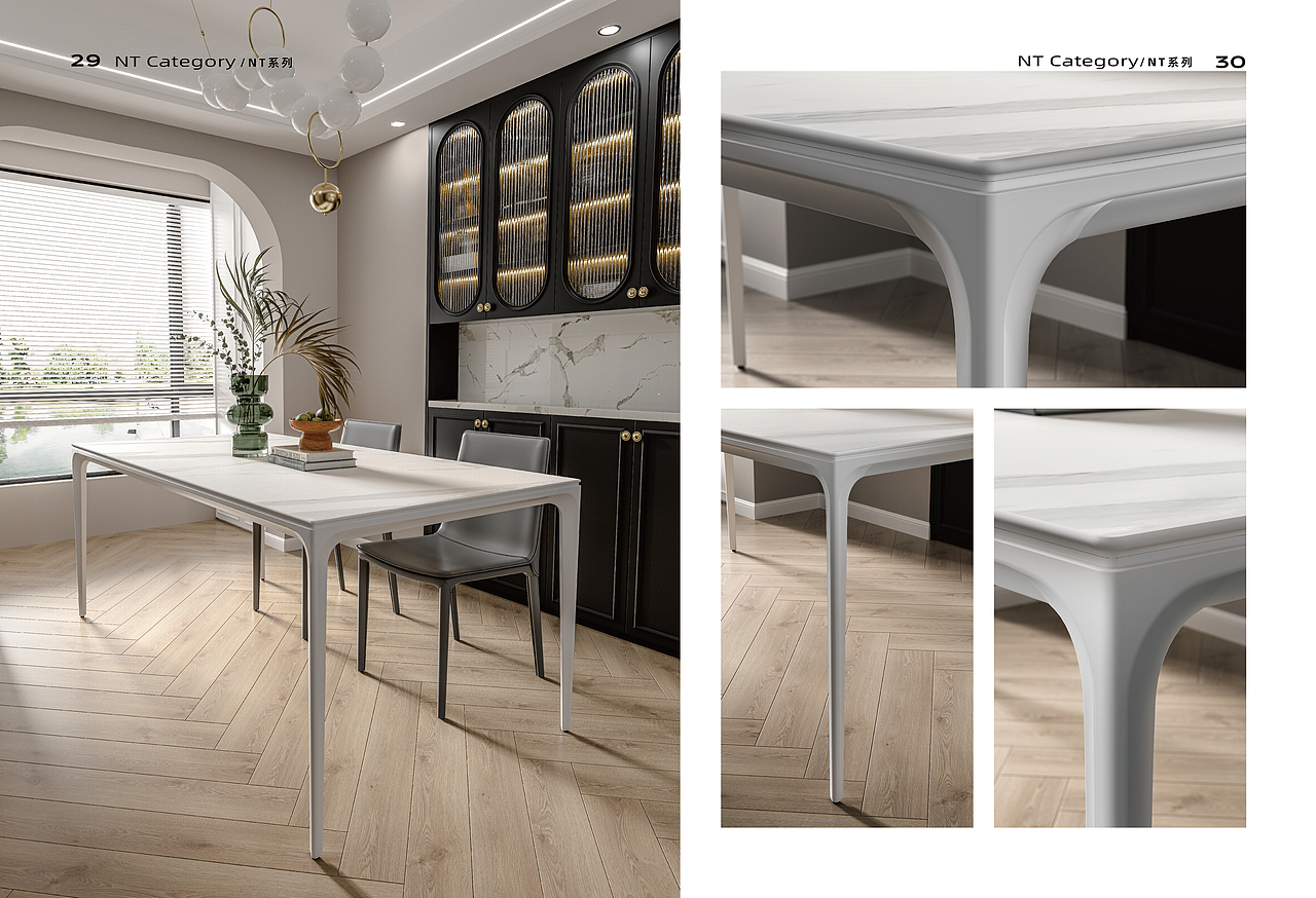 产品画册-岩板餐桌