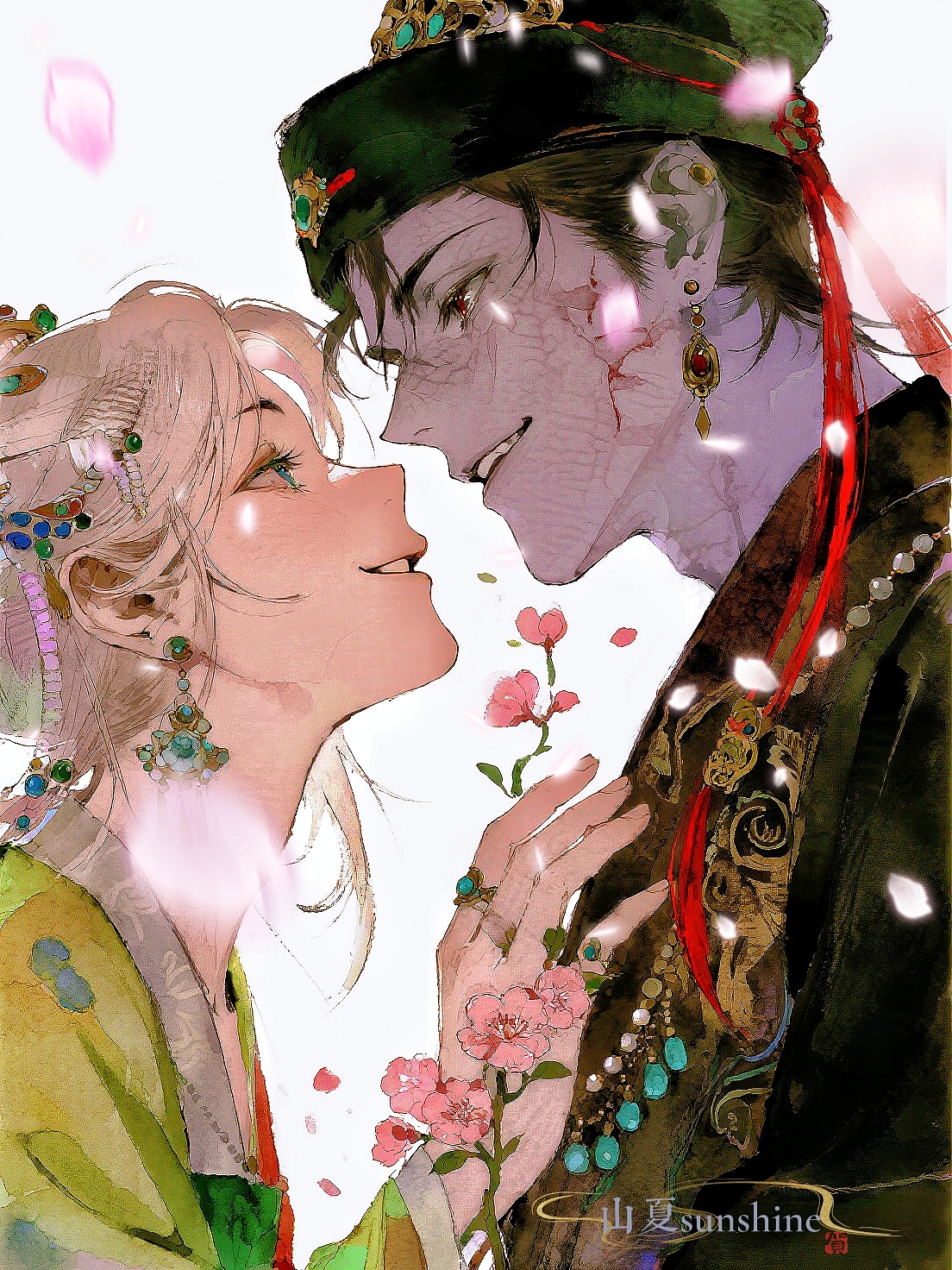 从三千年前到现在,你的笑容依然让我像第一次恋爱