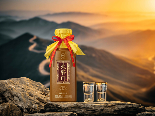 白酒拍摄 天安门酒拍摄