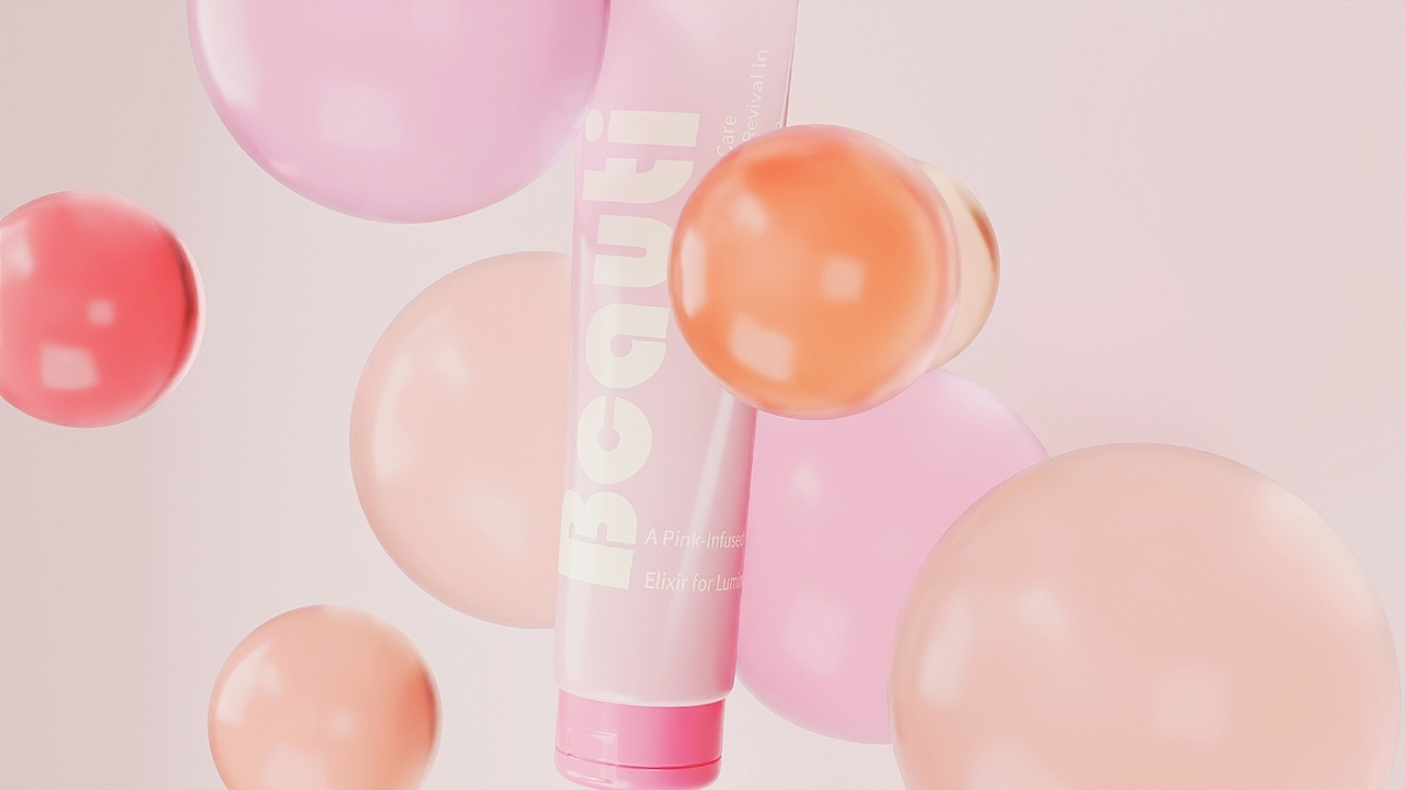 Blender化妆品建模渲染