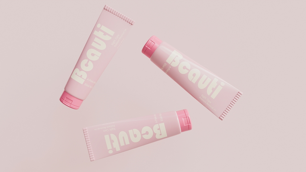 Blender化妆品建模渲染