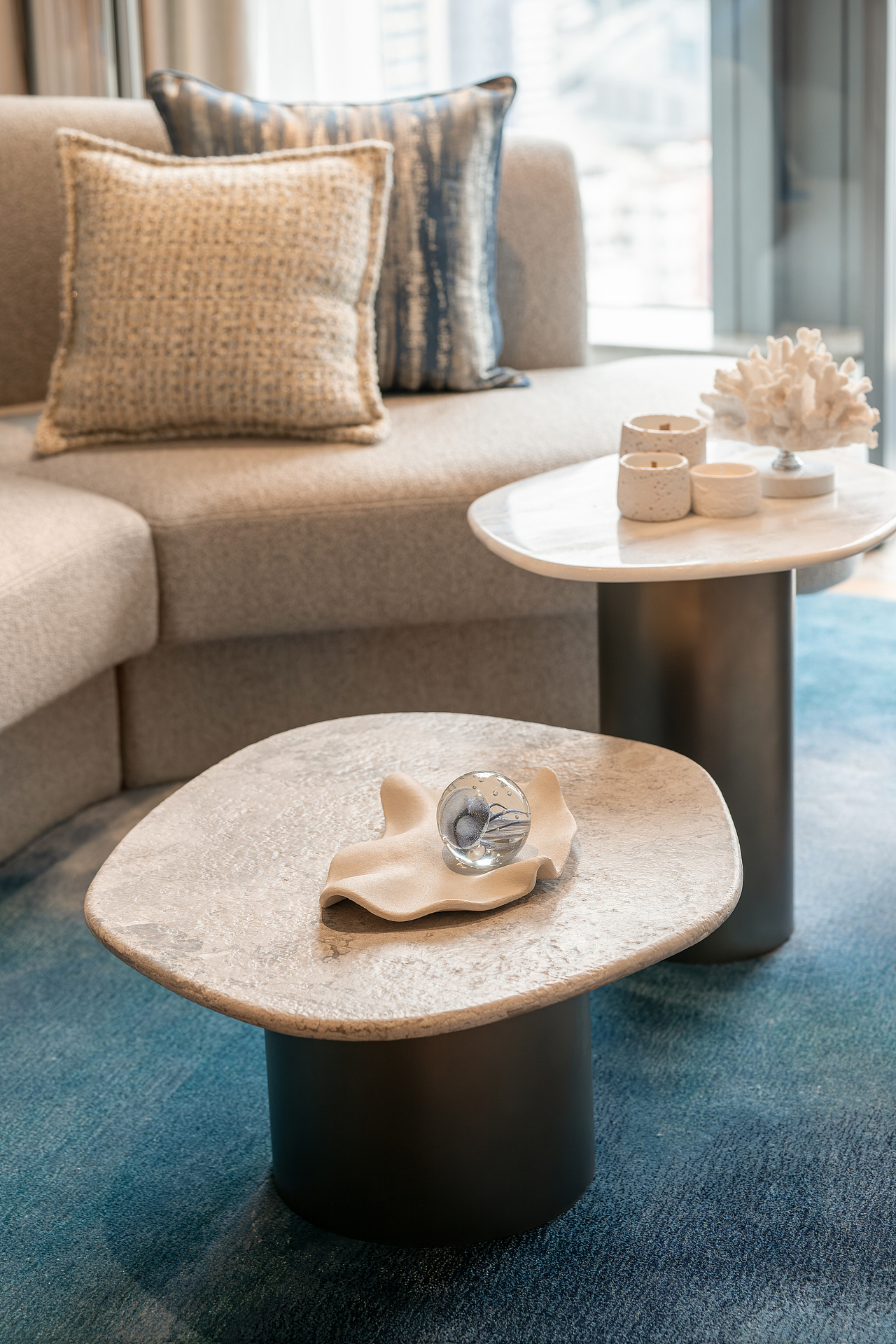 何文田·瑜一 | 一抹蓝色, 让空间静下来