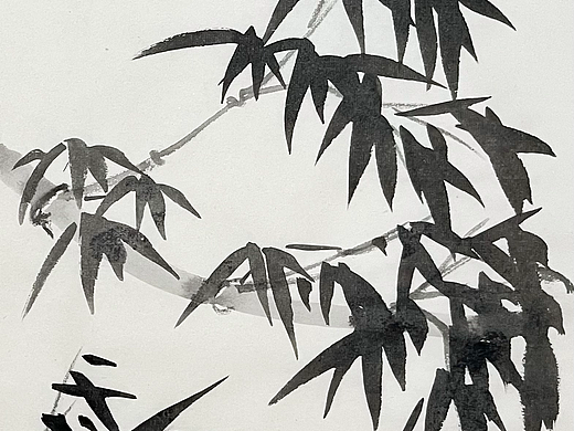 国画墨竹 临摹创作写生