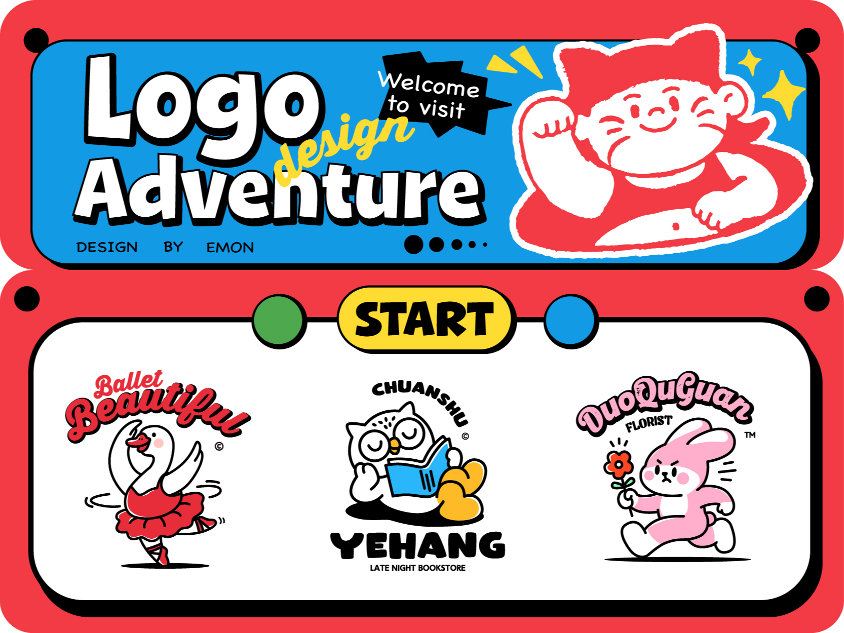 Logo Adventure | 萌趣集合動(dòng)起來(lái)！！