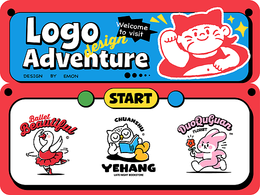 Logo Adventure | 萌趣集合动起来！！