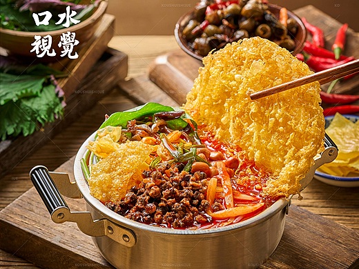 螺蛳粉美食拍摄 | 捞福人广西米粉 X 口水视觉