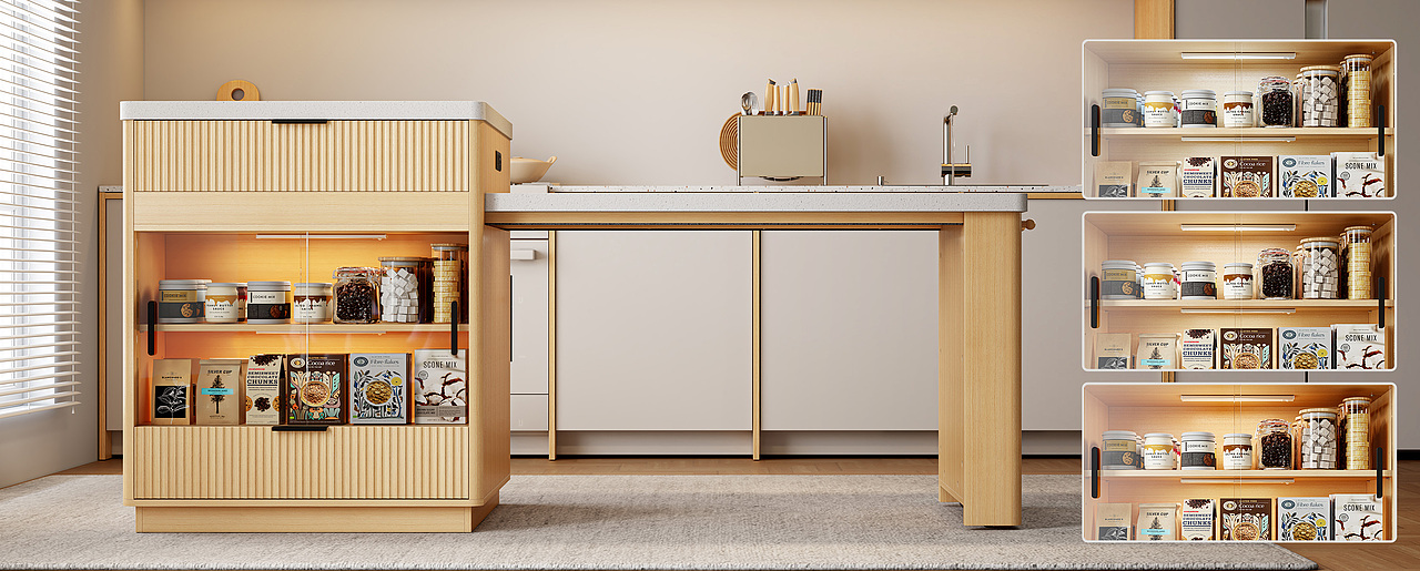 岛台（图ZMzk0OTUwNTI0） - 产品 - 站酷设计师墨白三维原创素材 - 站酷ZCOOL