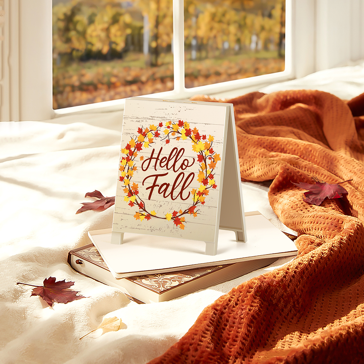 亚马逊 秋天主题台牌主图