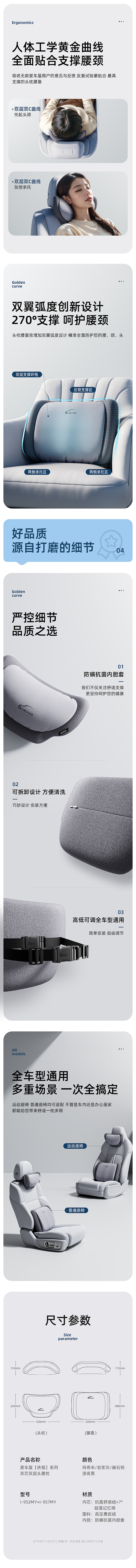 车品头枕腰靠建模渲染（图ZMzk0OTU1NzMy） - 电商 - 站酷设计师设计师少羽原创素材 - 站酷ZCOOL