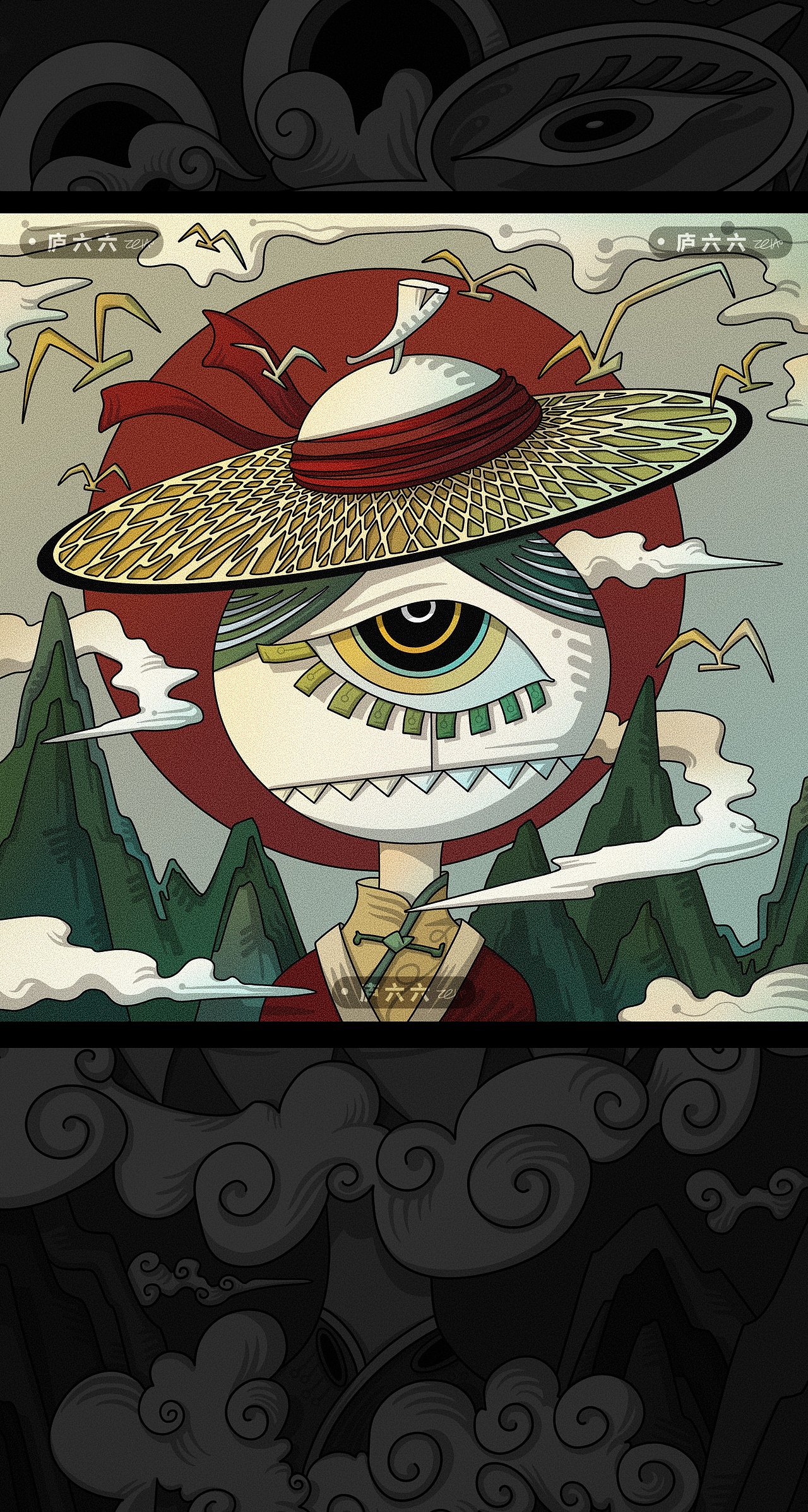 葫芦怪（图ZMzk0OTU5MzA4） - 艺术插画 - 站酷设计师庐六原创素材 - 站酷ZCOOL