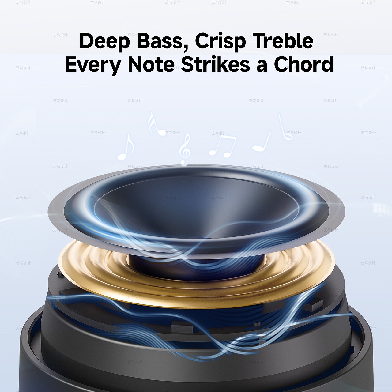 数码电子产品 音响-Amazon亚马逊主副图A+设计案例