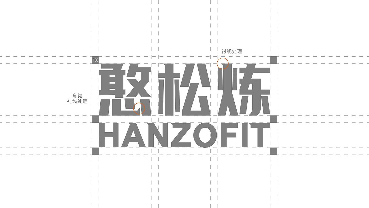 憨松炼 HANZOFIT | 健身品牌IP形象设计