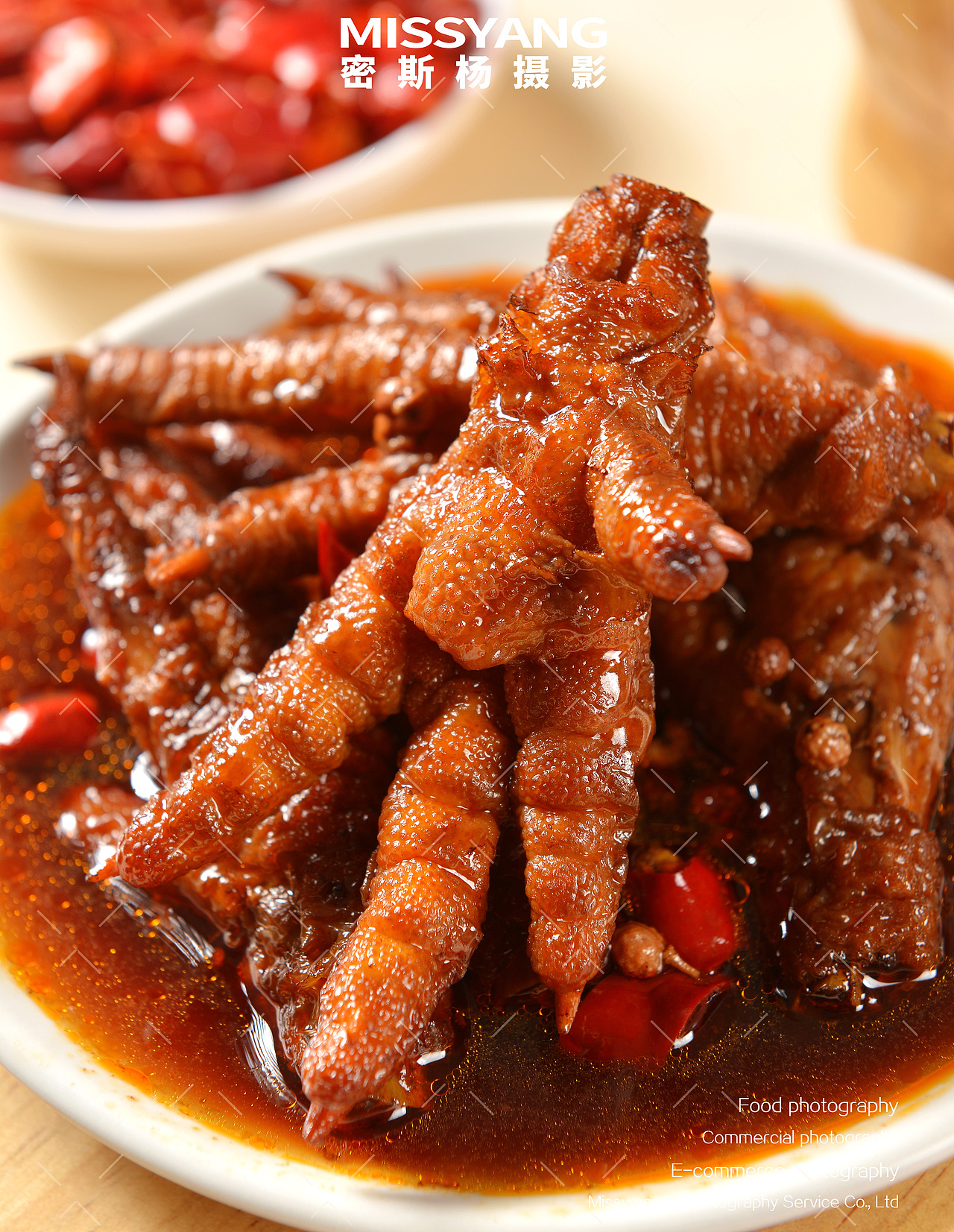 虎皮鸡爪卤味小吃拍摄|电商产品拍摄摄影|×郑州密斯杨（图ZMzk0OTc3NDQw） - 美食摄影 - 站酷设计师密斯杨摄影原创素材 - 站酷ZCOOL