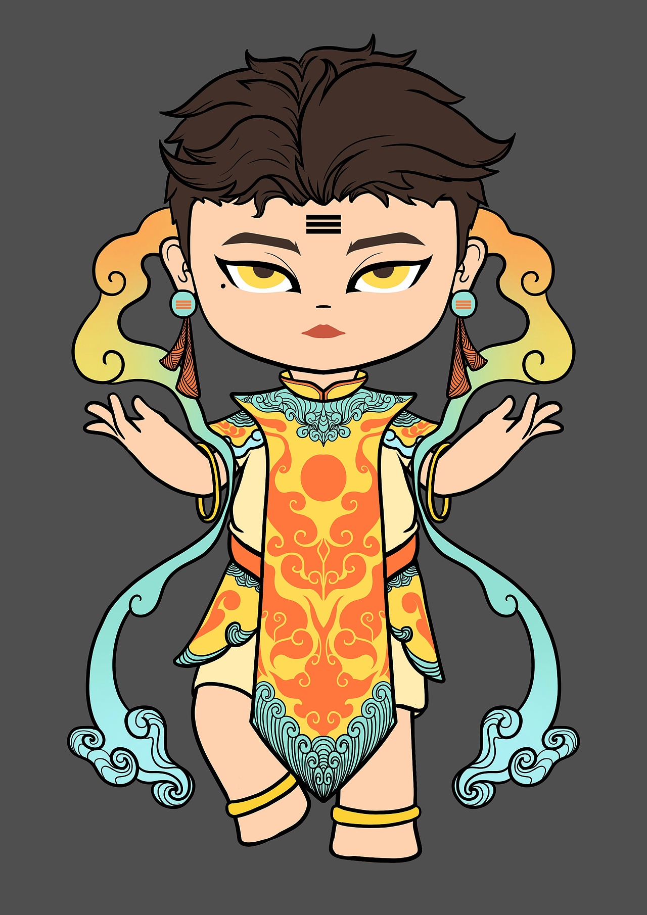 八卦拟人IP（图ZMzk0OTc1Nzgw） - IP形象 - 站酷设计师道合潮玩原创素材 - 站酷ZCOOL