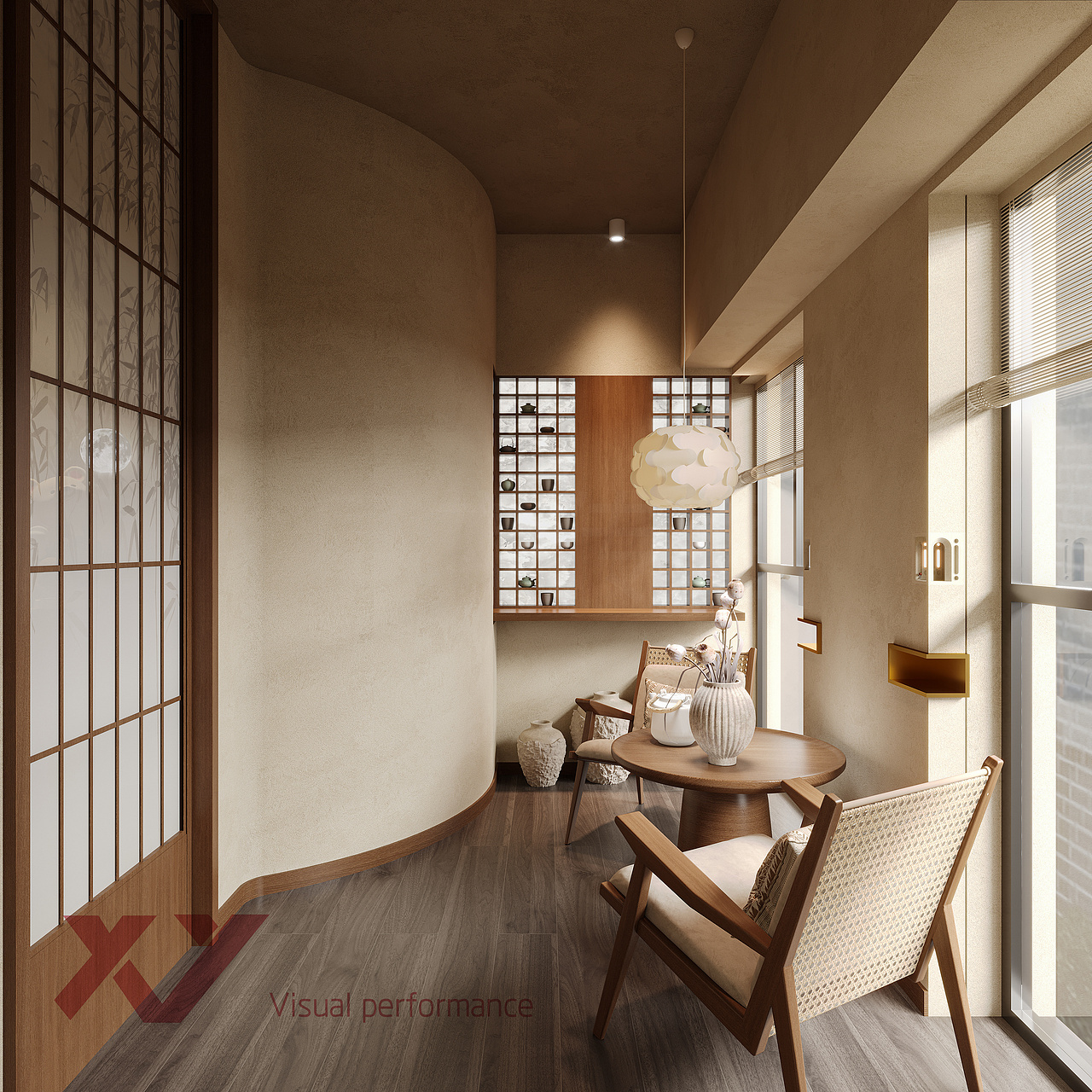 工装-新中式禅意风茶室（图ZMzk0OTc1ODE2） - 其他 - 站酷设计师是林染设计吖原创素材 - 站酷ZCOOL