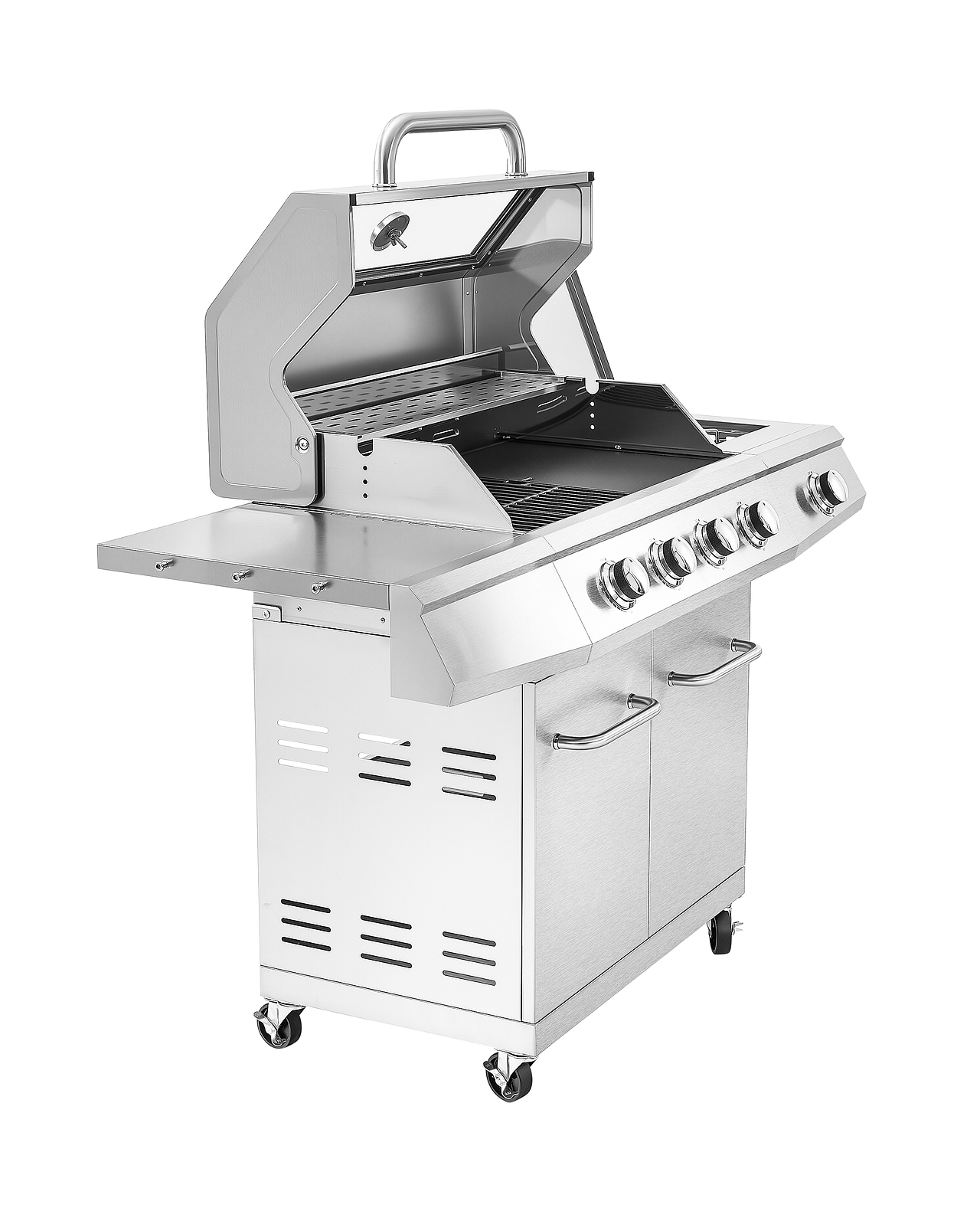 拉丝不锈钢材质烤炉拍摄（图ZMzk0OTc2MDI4） - 产品摄影 - 站酷设计师无糖咖啡原创素材 - 站酷ZCOOL