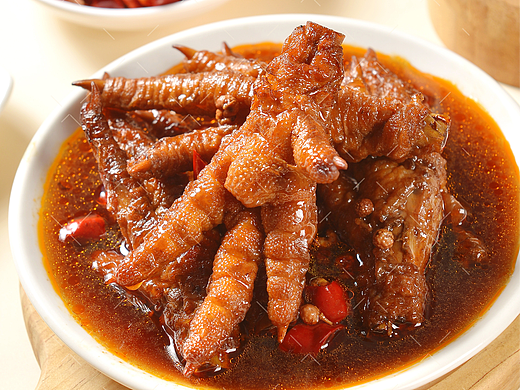 虎皮鸡爪卤味小吃拍摄|电商产品拍摄摄影|×郑州密斯杨