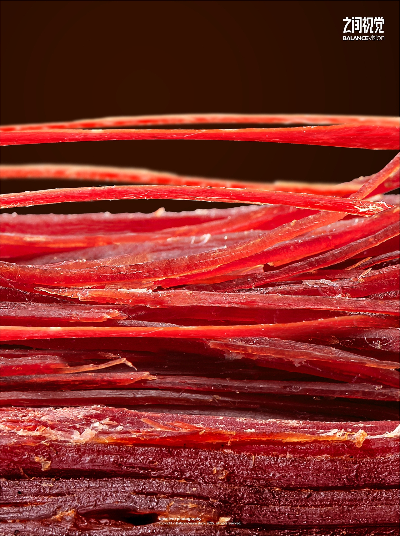 风干手撕牛肉干 X 之间视觉