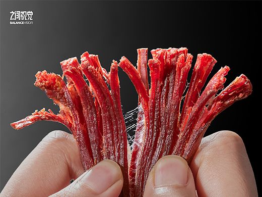 风干手撕牛肉干 X  之间视觉