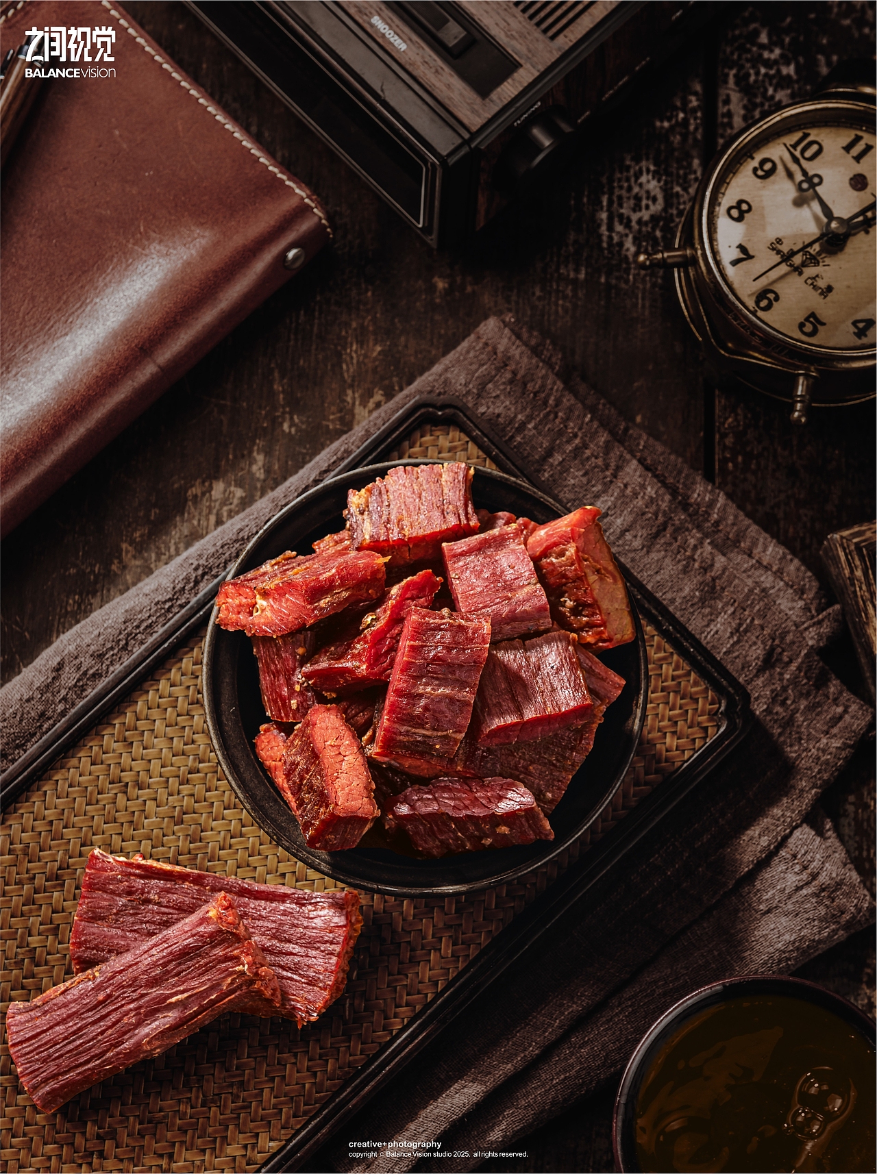 风干手撕牛肉干 X 之间视觉