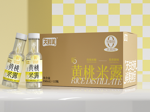 年轻化 x 新组合 | 果味米露包装设计