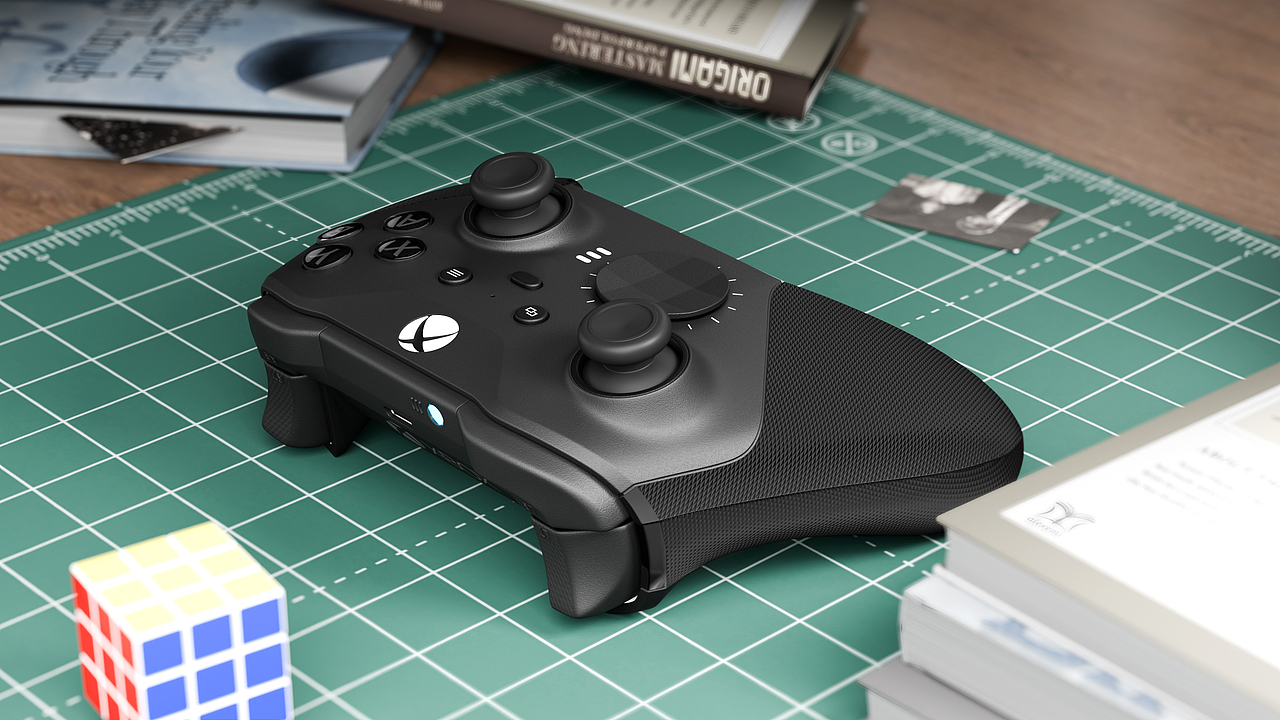 xbox游戏手柄-Blender渲染（图ZMzk0OTc5OTA0） - 产品 - 站酷设计师思文和搅拌机原创素材 - 站酷ZCOOL