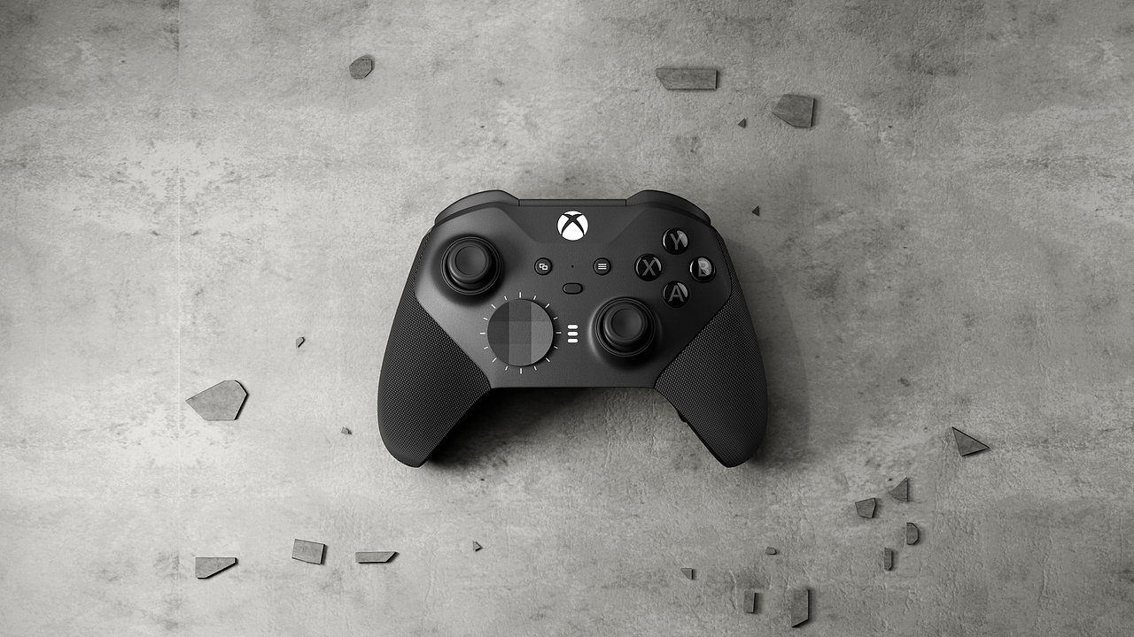 xbox游戏手柄-Blender渲染（图ZMzk0OTc5OTAw） - 产品 - 站酷设计师思文和搅拌机原创素材 - 站酷ZCOOL