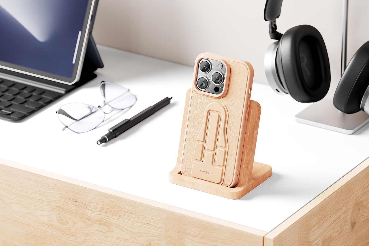 【产品渲染】-黑木