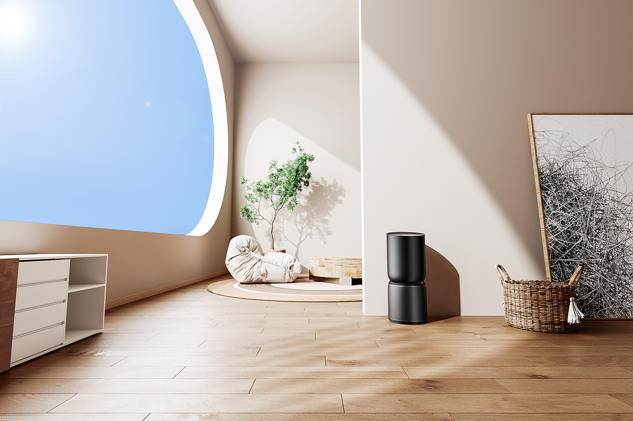 【产品渲染】-黑木