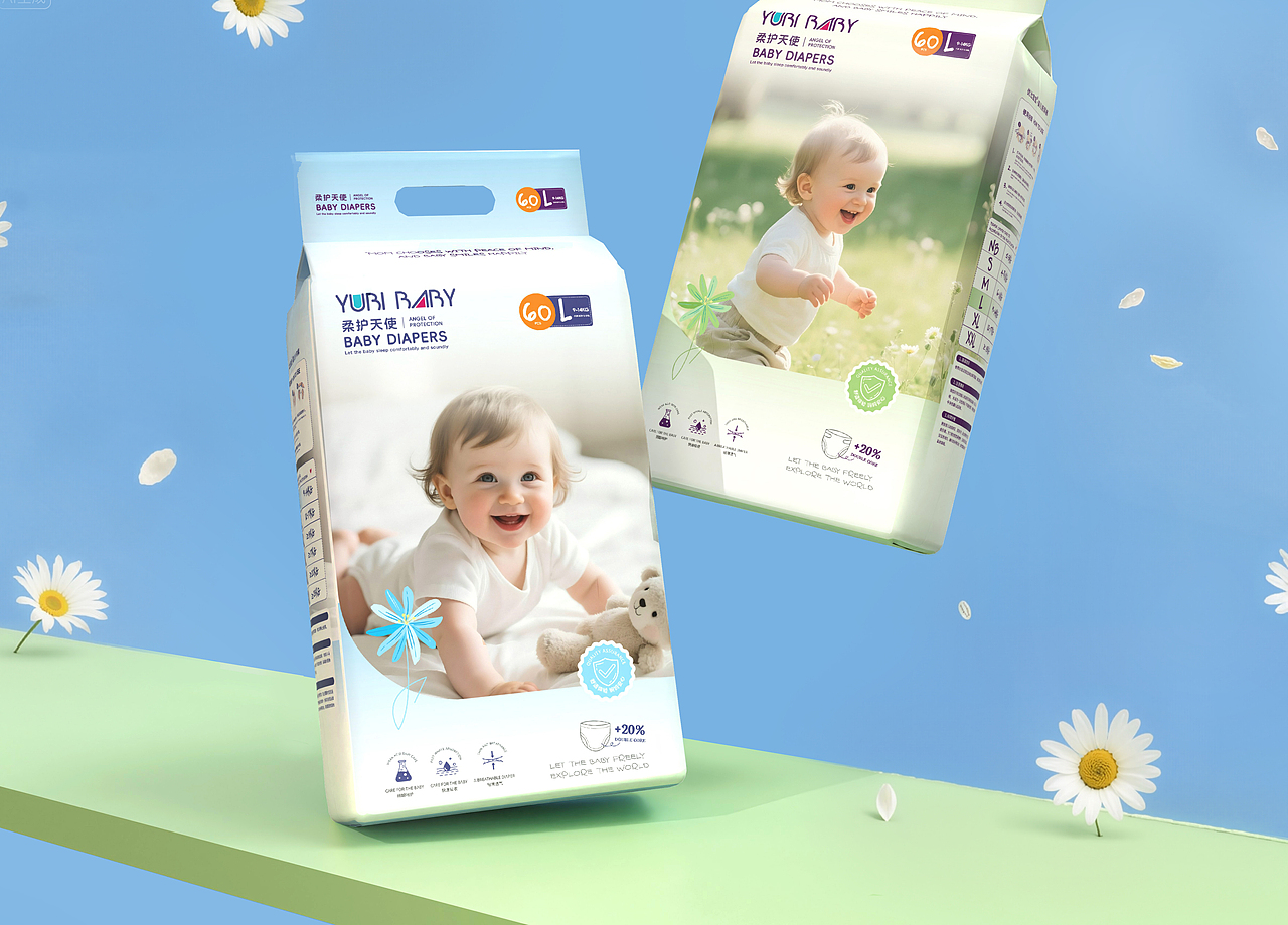 YUBI BABY 优比宝宝 婴儿纸尿裤 | 品牌全案设计